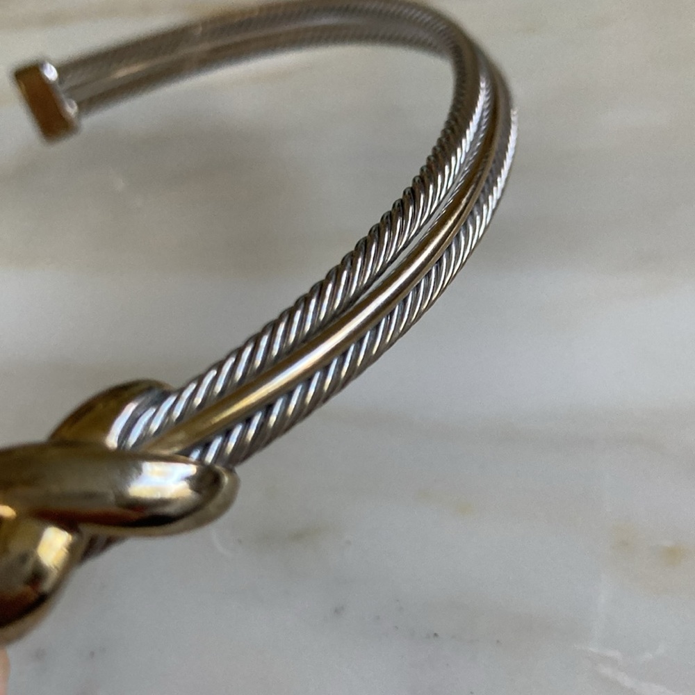 Beautiful in the style of David Yurman collar necklace - Picture 4 of 6